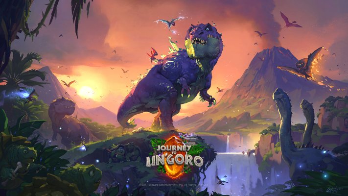 Journey to Un'Goro. Desktop wallpaper