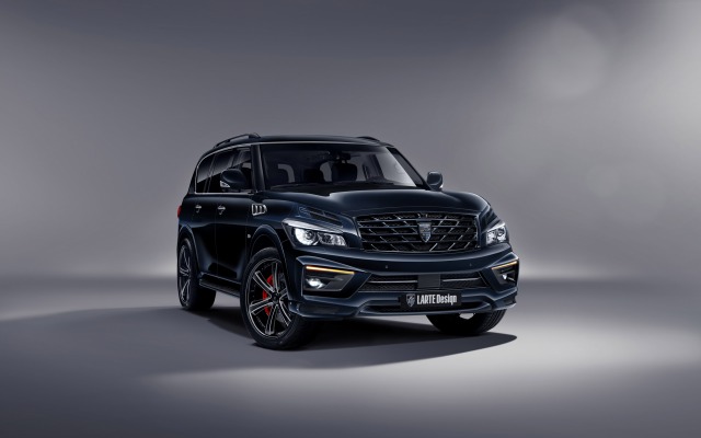 Infiniti QX80 Larte Design Missuro 2016. Desktop wallpaper