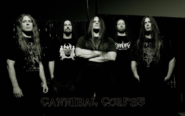 Cannibal Corpse. Desktop wallpaper