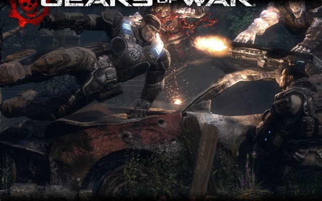Gears of War. Desktop wallpaper