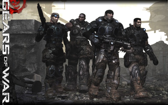 Gears of War. Desktop wallpaper