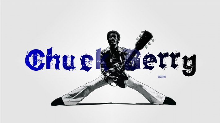 Chuck Berry. Desktop wallpaper