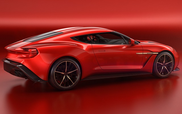 Aston Martin Vanquish Zagato Concept 2016. Desktop wallpaper