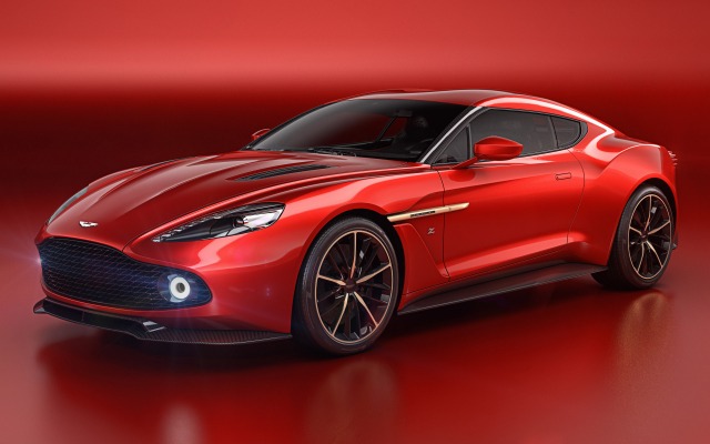 Aston Martin Vanquish Zagato Concept 2016. Desktop wallpaper