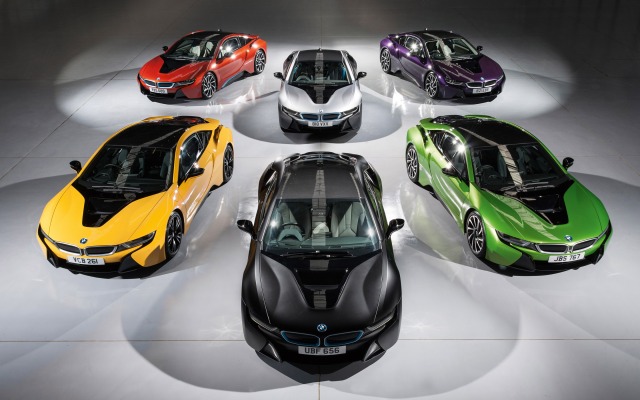 BMW i8 Individual Exterior Paint Programme 2016. Desktop wallpaper