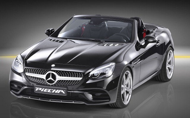 Mercedes-Benz SLC Piecha Design 2016. Desktop wallpaper