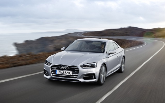 Audi A5 Coupe 2016. Desktop wallpaper