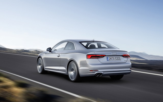 Audi A5 Coupe 2016. Desktop wallpaper