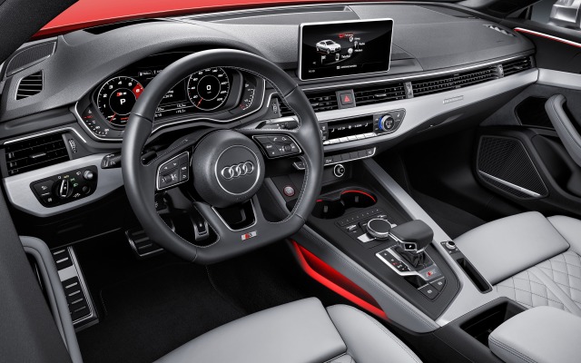 Audi S5 Coupe 2016. Desktop wallpaper