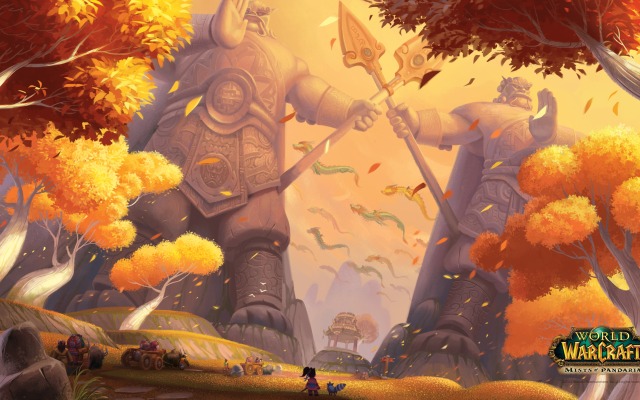 World of Warcraft: Mists of Pandaria. Desktop wallpaper