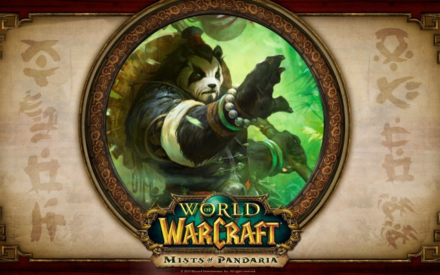 World of Warcraft: Mists of Pandaria. Desktop wallpaper