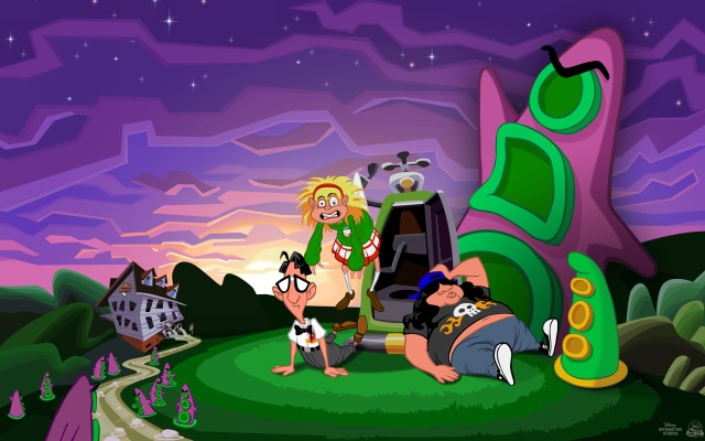 Day of the Tentacle Remastered. Desktop wallpaper