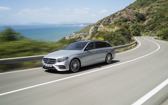 Mercedes-Benz E-Class Estate 2017. Desktop wallpaper