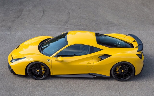 Ferrari 488 GTB Novitec Rosso 2016. Desktop wallpaper