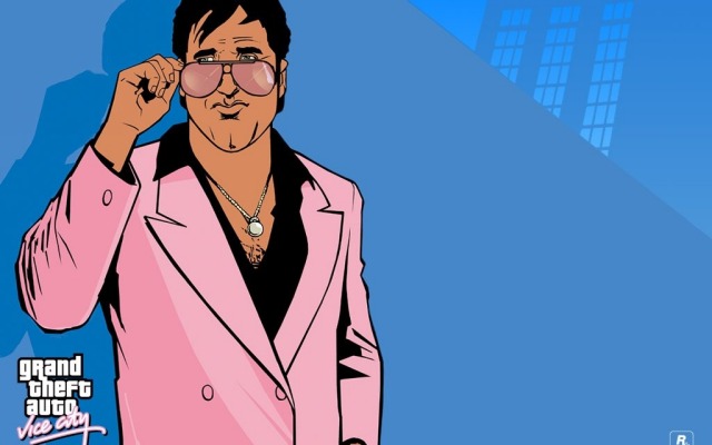 Grand Theft Auto: Vice City. Desktop wallpaper