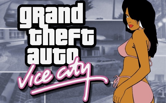 Grand Theft Auto: Vice City. Desktop wallpaper