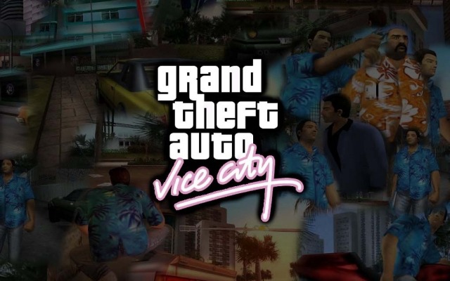 Grand Theft Auto: Vice City. Desktop wallpaper
