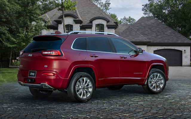 Jeep Cherokee Overland 2016. Desktop wallpaper