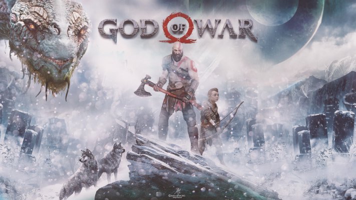 God of War (2018). Desktop wallpaper