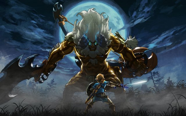 Legend of Zelda: Breath of the Wild, The. Desktop wallpaper