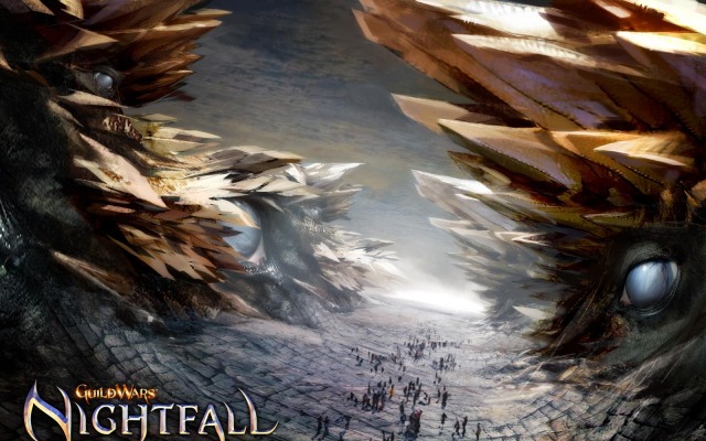 Guild Wars: Nightfall. Desktop wallpaper