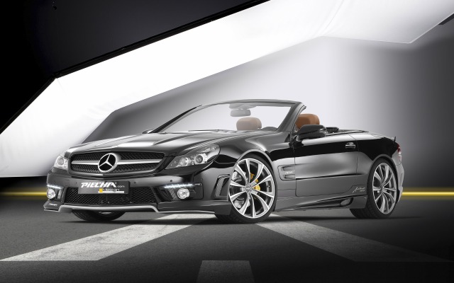 Mercedes-Benz SL Piecha R230 Roadster 2016. Desktop wallpaper