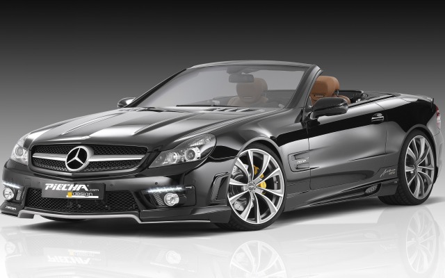 Mercedes-Benz SL Piecha R230 Roadster 2016. Desktop wallpaper