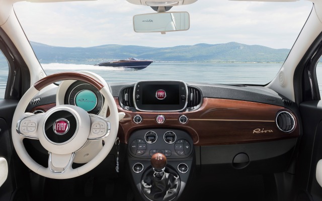 Fiat 500 Riva 2016. Desktop wallpaper