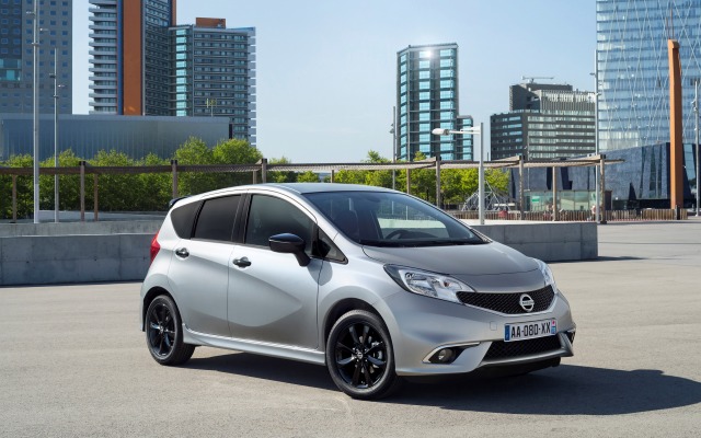 Nissan Note Black Edition 2016. Desktop wallpaper