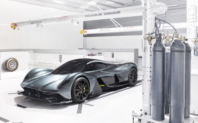 Aston Martin Red Bull Racing AM-RB 001 2018. Desktop wallpaper