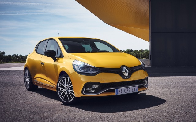 Renault Clio R.S. 200 EDC 2016. Desktop wallpaper