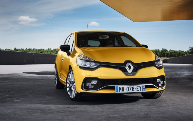 Renault Clio R.S. 200 EDC 2016. Desktop wallpaper