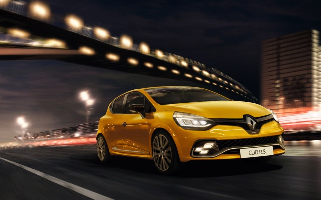 Renault Clio R.S. 200 EDC 2016. Desktop wallpaper