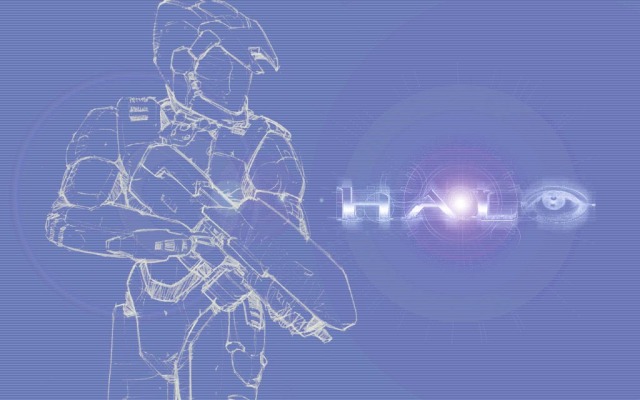 Halo. Desktop wallpaper