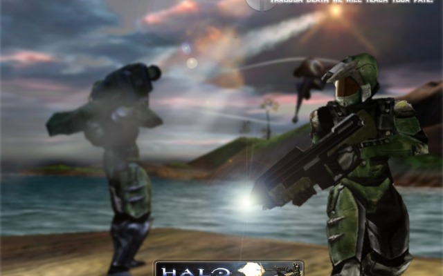 Halo. Desktop wallpaper