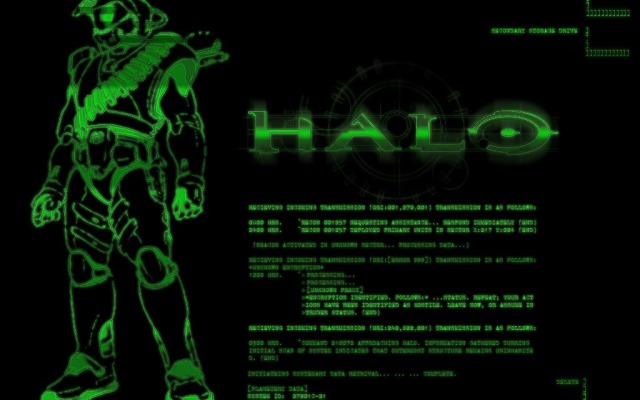 Halo. Desktop wallpaper