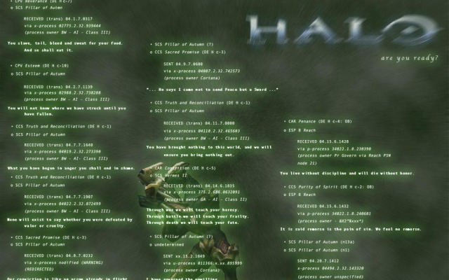 Halo. Desktop wallpaper