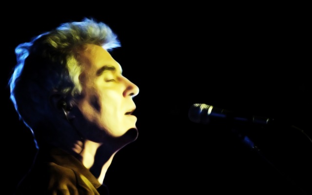 David Byrne. Desktop wallpaper