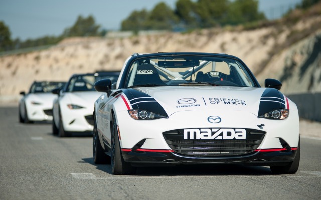 Mazda MX-5 Cup Race 2016. Desktop wallpaper