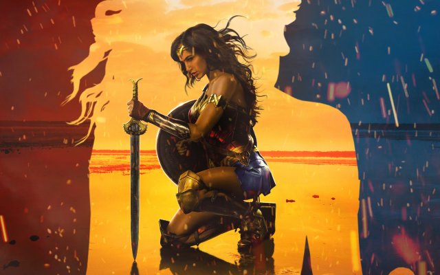 Wonder Woman. Desktop wallpaper