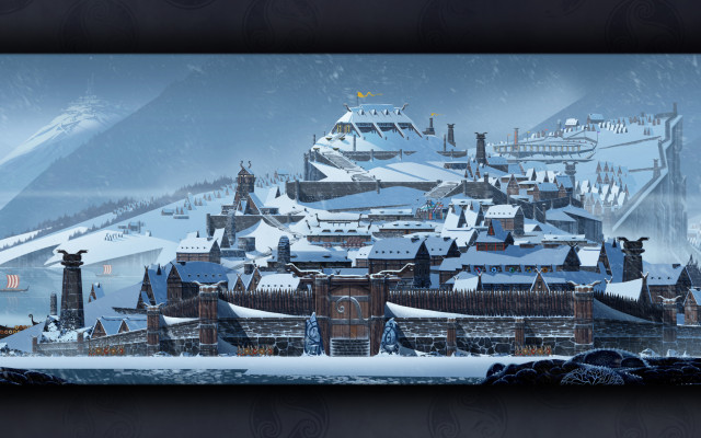 Banner Saga, The. Desktop wallpaper