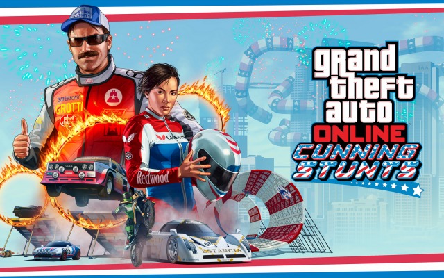 Grand Theft Auto Online: Cunning Stunts. Desktop wallpaper