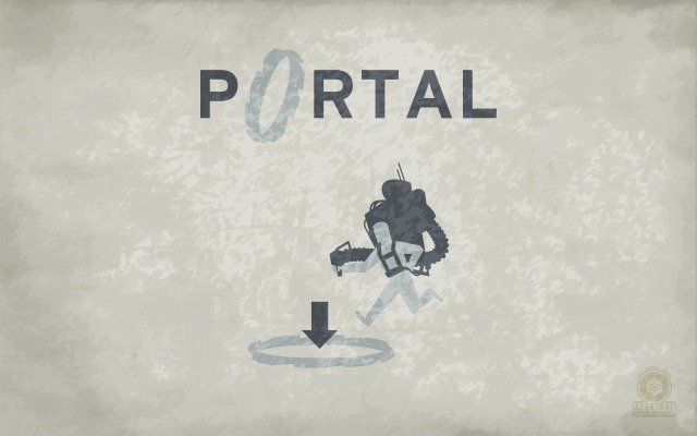 Portal. Desktop wallpaper