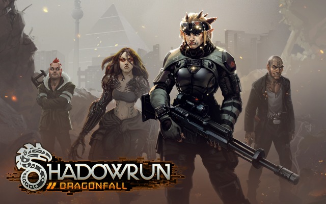 Shadowrun Returns: Dragonfall. Desktop wallpaper