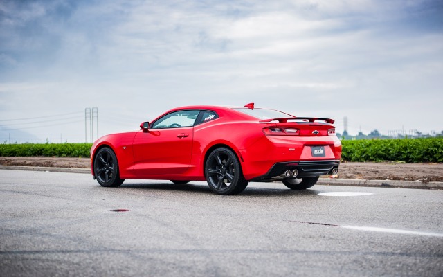 Chevrolet Camaro SS BORLA Exhaust System 2016. Desktop wallpaper