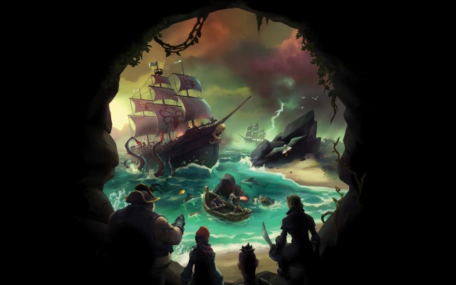 Sea of Thieves. Desktop wallpaper