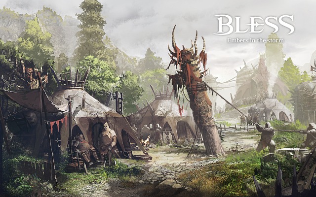 Bless Online. Desktop wallpaper