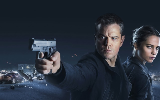 Jason Bourne. Desktop wallpaper