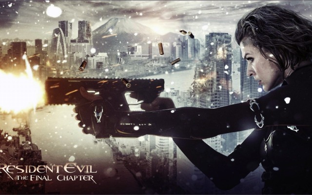 Resident Evil: The Final Chapter. Desktop wallpaper