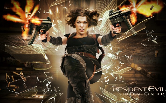 Resident Evil: The Final Chapter. Desktop wallpaper
